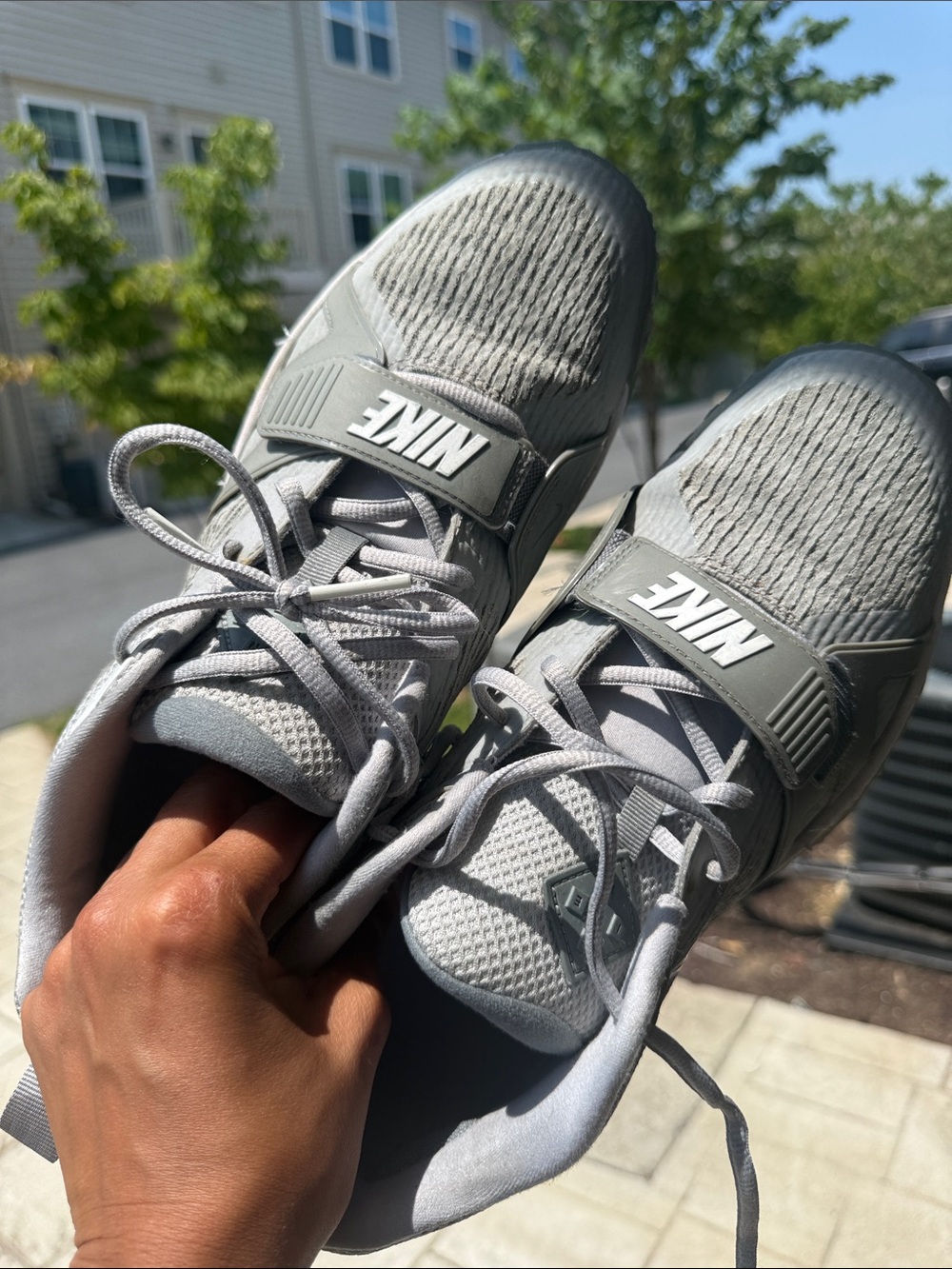 🔺LAST CHANCE!!!🔺 Nike Air Zoom Light Grey Mesh  Men's 12